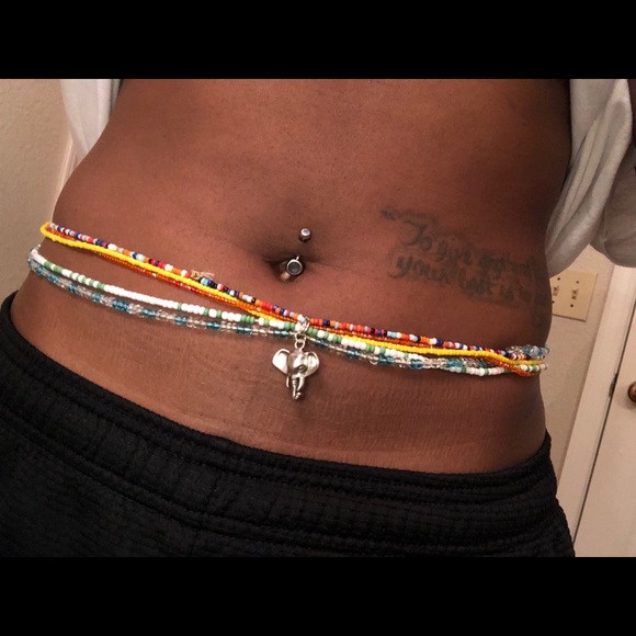 removable waist beads